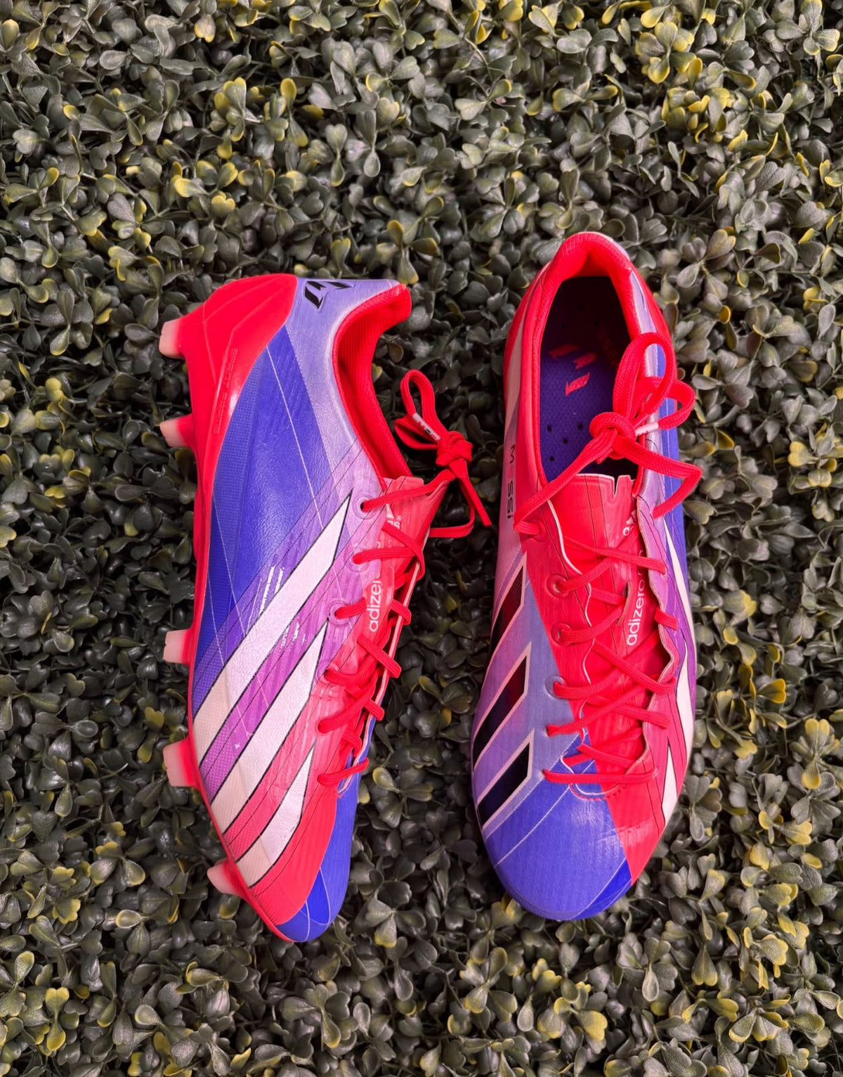 ADIDAS ADIZERO MESSI F50 2013 RED PURPLE FG