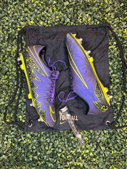NIKE HYPERVENOM YELLOW&PURPLE SG RARE