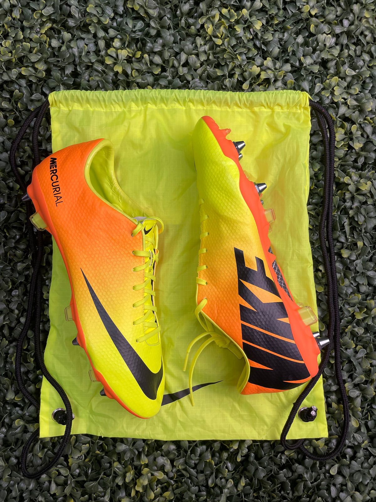 NIKE MERCURIAL VAPOR IX ELITE SG-PRO 'VOLT/BRIGHT CITRUS'