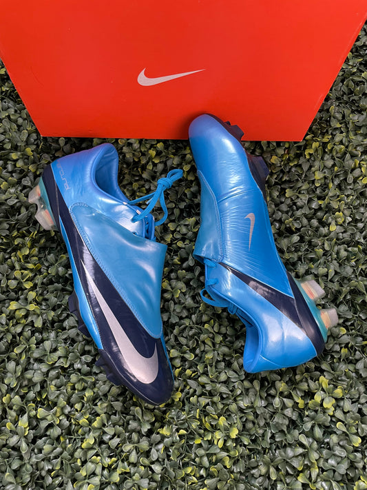 NIKE MERCURIAL VAPOR V FG 'ORION BLUE/METALLLIC SILVER'