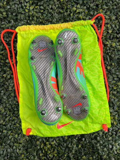 NIKE MERCURIAL VAPOR IX ELITE SG-PRO'NEO LIME/TOTAL CRIMSON'